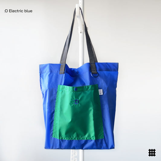 :D Shopper bag - Electric blue