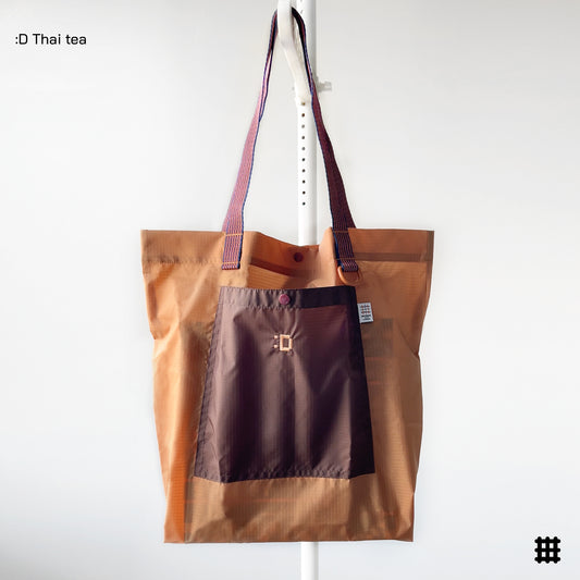 :D Shopper bag - Thai tea
