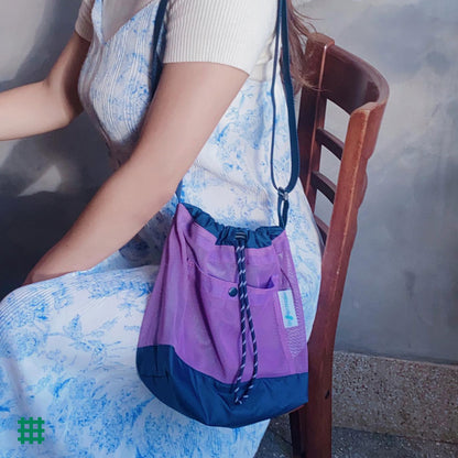 (Standard) Drawsting #Mesh - VIOLET
