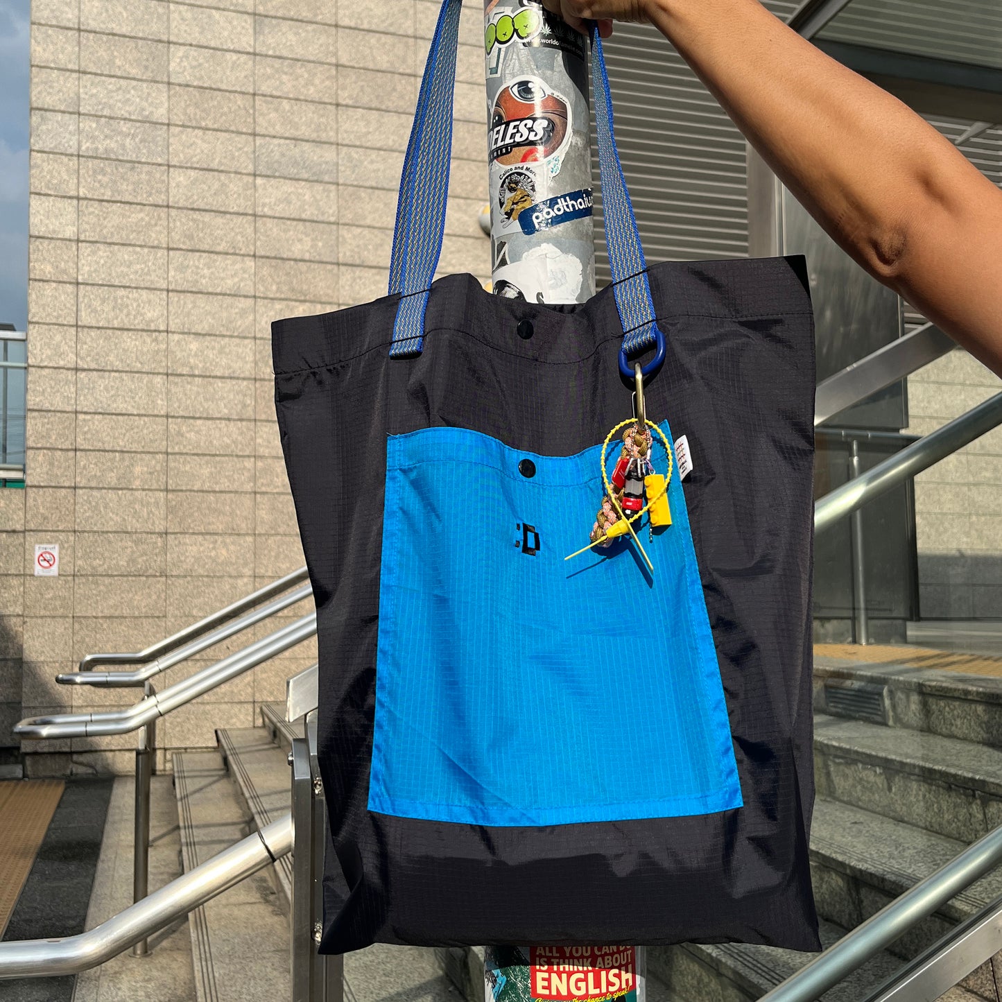 :D Shopper bag - Deep Blue
