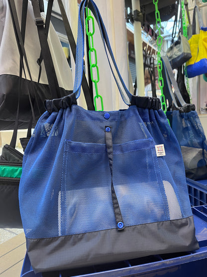 (M size) #Mesh Shopper - BLUE (Bulk)