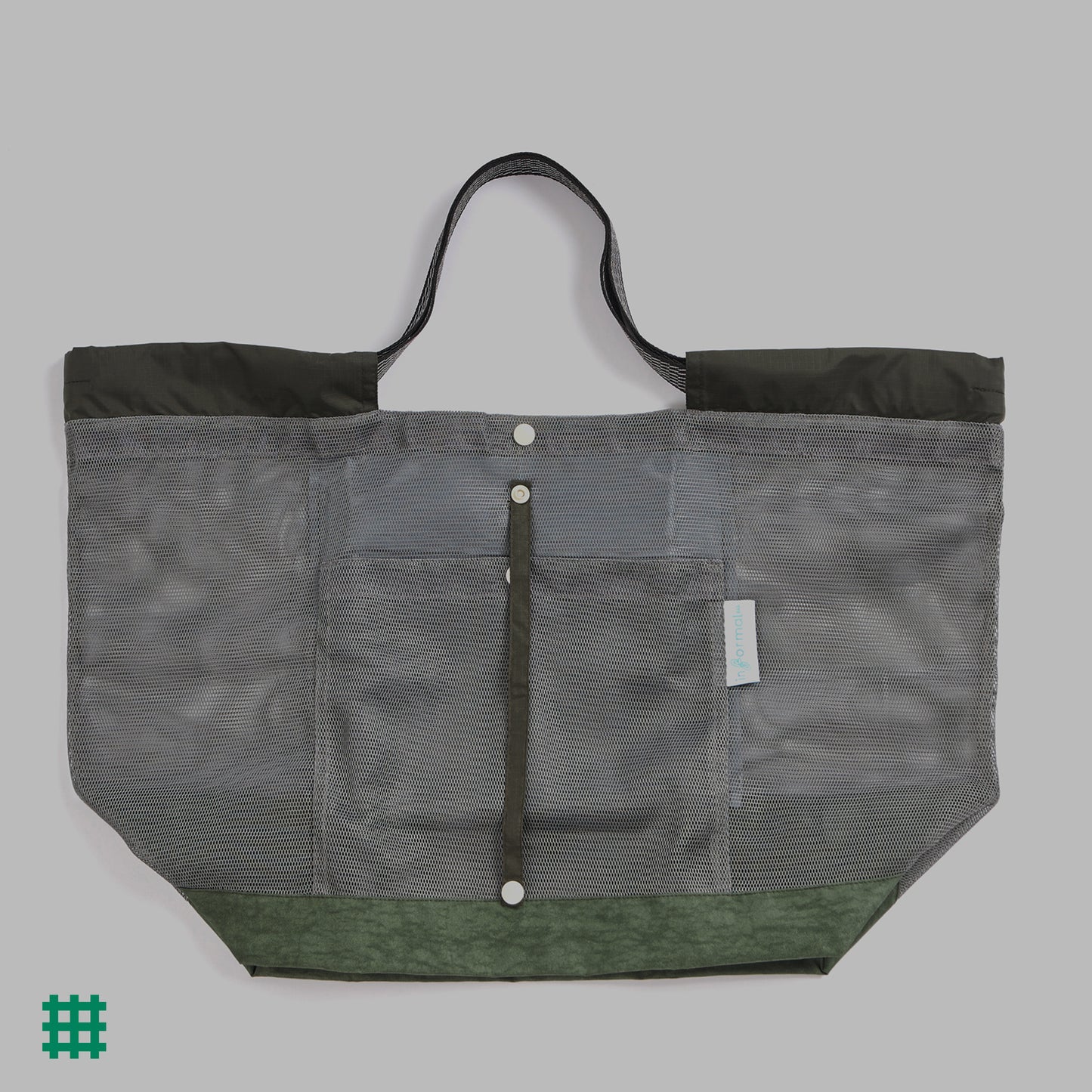 (L size) #Mesh Shopper - GREY