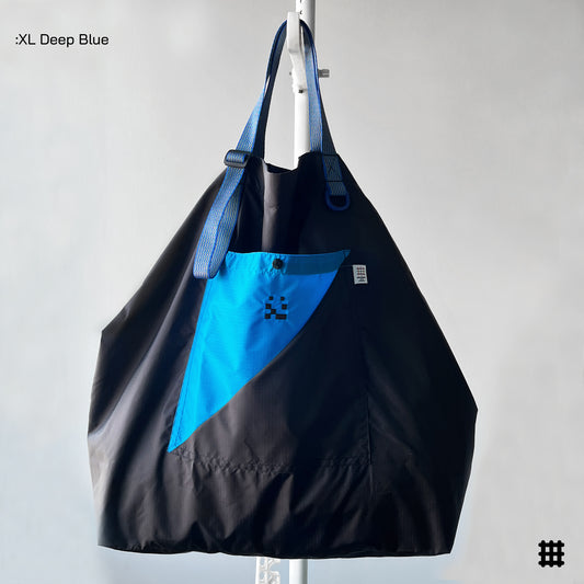 :XL Shopper bag - Deep blue
